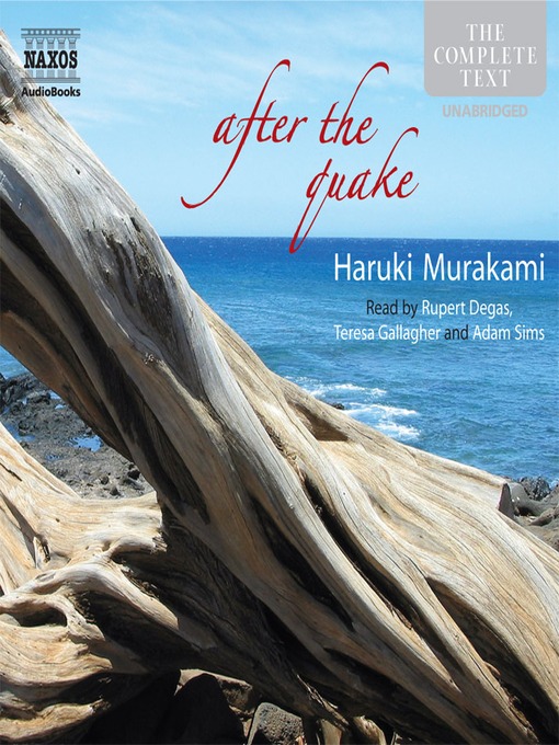 Haruki Murakami创作的after the quake作品的详细信息 - 可供借阅